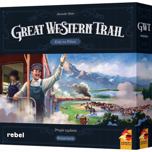 Great Western Trail: Železnica na sever - Spoločenská hra Rebel